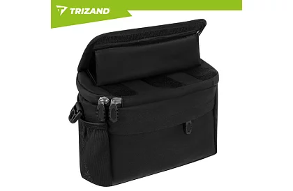 Geantă rezistentă la apă pentru ghidonul bicicletei cu suport pentru telefon