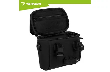 Geantă rezistentă la apă pentru ghidonul bicicletei cu suport pentru telefon