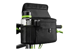 Geantă rezistentă la apă pentru ghidonul bicicletei cu suport pentru telefon