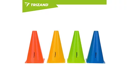 Conuri de antrenament colorate 23 cm – set de 10 buc.