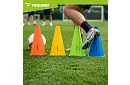 Conuri de antrenament colorate 23 cm – set de 10 buc.