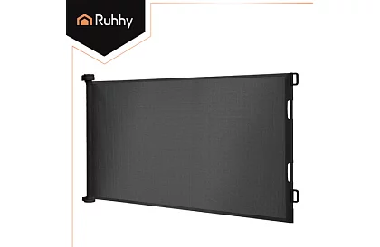 Rulou de siguranță retractabilă pentru uși – gri - 160 cm