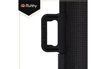 Rulou de siguranță retractabilă pentru uși – gri - 160 cm