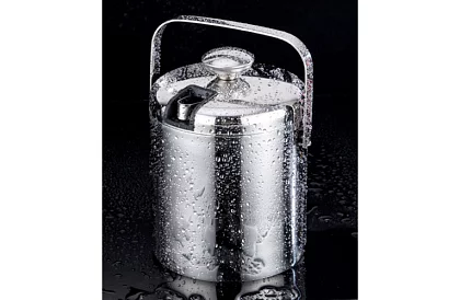 Recipient de gheață 1,3 litri – găleată cu capac și clești