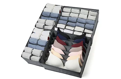 Organizatoare pentru sertare de lenjerie intimă – set de 4 bucăți