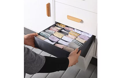 Organizatoare pentru sertare de lenjerie intimă – set de 4 bucăți