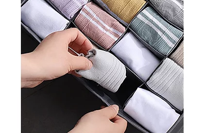 Organizatoare pentru sertare de lenjerie intimă – set de 4 bucăți