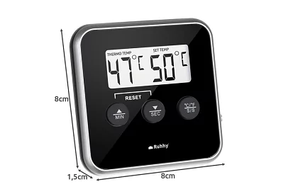 Termometru digital de bucătărie cu sondă