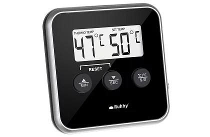 Termometru digital de bucătărie cu sondă