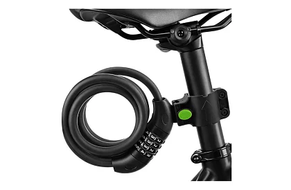 Zăvor de cod din oțel 120 cm – pentru bicicletă și echipament