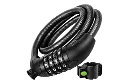 Zăvor de cod din oțel 120 cm – pentru bicicletă și echipament