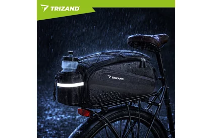 Geantă pentru suportul din spate 10 l – geantă de bicicletă impermeabilă 39 × 20 × 15 cm