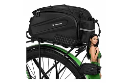 Geantă pentru suportul din spate 10 l – geantă de bicicletă impermeabilă 39 × 20 × 15 cm