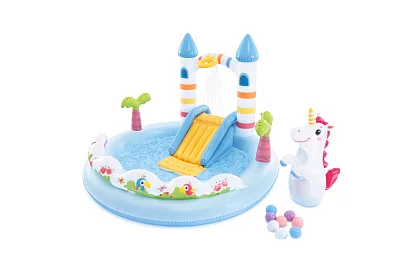 Teren de joacă gonflabil pentru apă 196x178x127 cm - Castel I56148NP