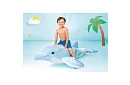 Saltea gonflabilă pentru copii - delfin 175 x 66 cm, 2 mânere, I58535NP