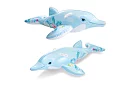 Saltea gonflabilă pentru copii - delfin 175 x 66 cm, 2 mânere, I58535NP