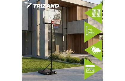 Coș de baschet 135- 305 cm - ajustabil, liber în picioare