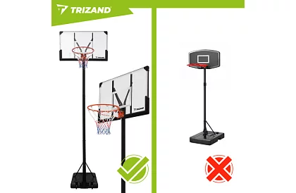 Coș de baschet 135- 305 cm - ajustabil, liber în picioare