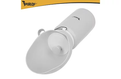 Sticlă pliabilă cu bol - sticlă de călătorie pentru apă 550 ml