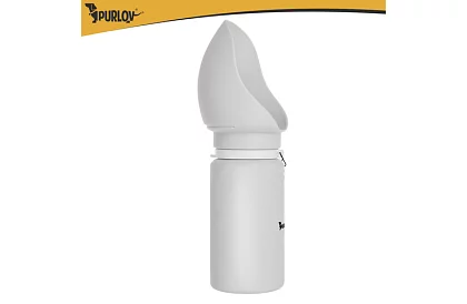 Sticlă pliabilă cu bol - sticlă de călătorie pentru apă 550 ml