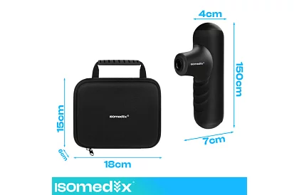 Pistolă de masaj compactă 5 moduri - Reîncărcabilă 2 x 2500 mAh