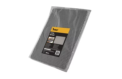 Saltea pentru litiera pisicii care reține murdăria 75 x 55 cm - gri