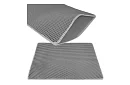 Saltea pentru litiera pisicii care reține murdăria 75 x 55 cm - gri