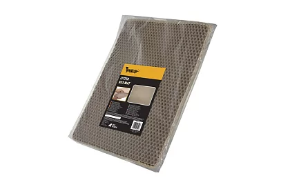 Culoar pentru litiera pisicii care reține murdăria 75 x 55 cm – bej