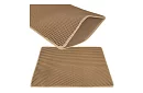 Culoar pentru litiera pisicii care reține murdăria 75 x 55 cm – bej