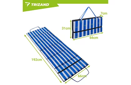 Covor de plajă pliabil 192 × 66 cm