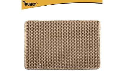 Culoar pentru litiera pisicii care reține murdăria 60 x 45 cm – bej