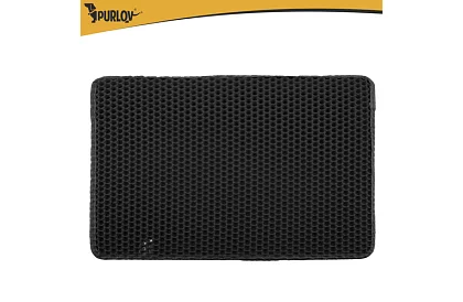 Culoar pentru litiera pisicii care reține murdăria 60 x 45 cm – negru