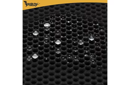 Culoar pentru litiera pisicii care reține murdăria 60 x 45 cm – negru