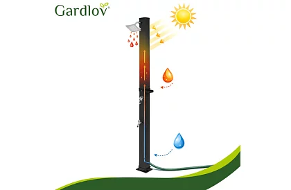 Dușă solară de grădină 35 Litri + accesorii