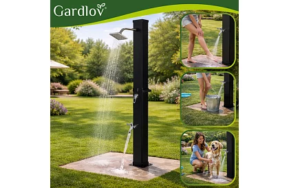 Dușă solară de grădină 35 Litri + accesorii