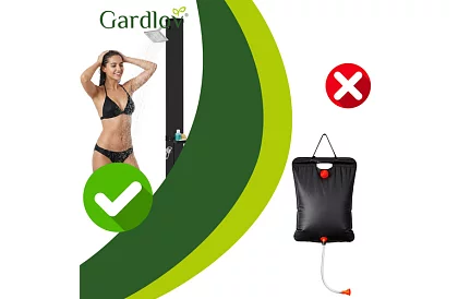 Dușă solară de grădină 35 Litri + accesorii