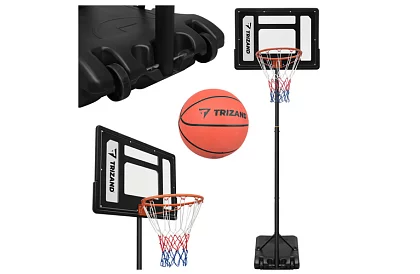 Coș de baschet 150-259 cm + minge - ajustabil, liber stând