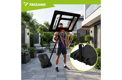 Coș de baschet 150-259 cm + minge - ajustabil, liber stând