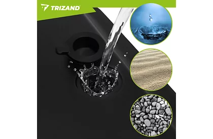 Coș de baschet 150-259 cm + minge - ajustabil, liber stând