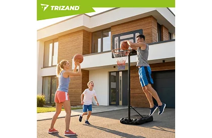 Coș de baschet 150-259 cm + minge - ajustabil, liber stând