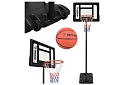 Coș de baschet 150-259 cm + minge - ajustabil, liber stând