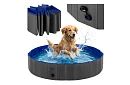 Piscină pliabilă pentru câini 600 l - 160 x 30 cm