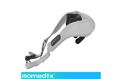 Dispozitiv de masaj wireless pentru gât cu încălzire - Shiatsu 22,2 W