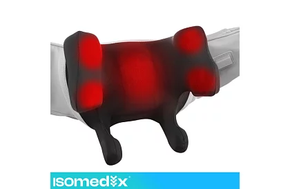 Dispozitiv de masaj wireless pentru gât cu încălzire - Shiatsu 22,2 W