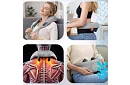 Dispozitiv de masaj wireless pentru gât cu încălzire - Shiatsu 22,2 W