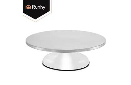 Suport metalic rotativ - farfurie pentru torturi 30 cm