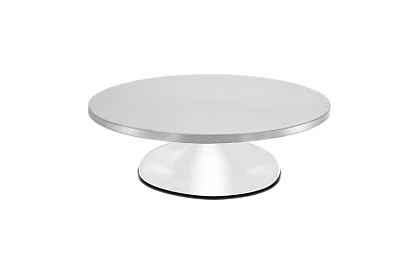 Suport metalic rotativ - farfurie pentru torturi 30 cm