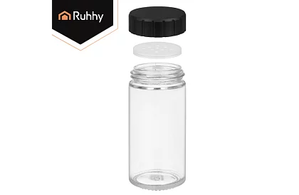 Suport rotativ pentru condimente + Set de 20 de recipiente pentru condimente