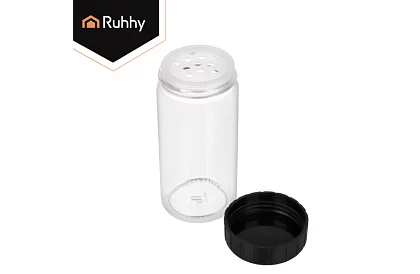 Suport rotativ pentru condimente + Set de 20 de recipiente pentru condimente