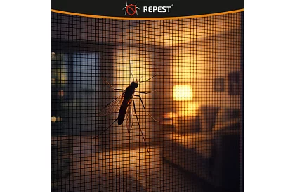 Plasă magnetică pentru uși 100 x 210 cm - plasă de țânțari neagră pentru uși